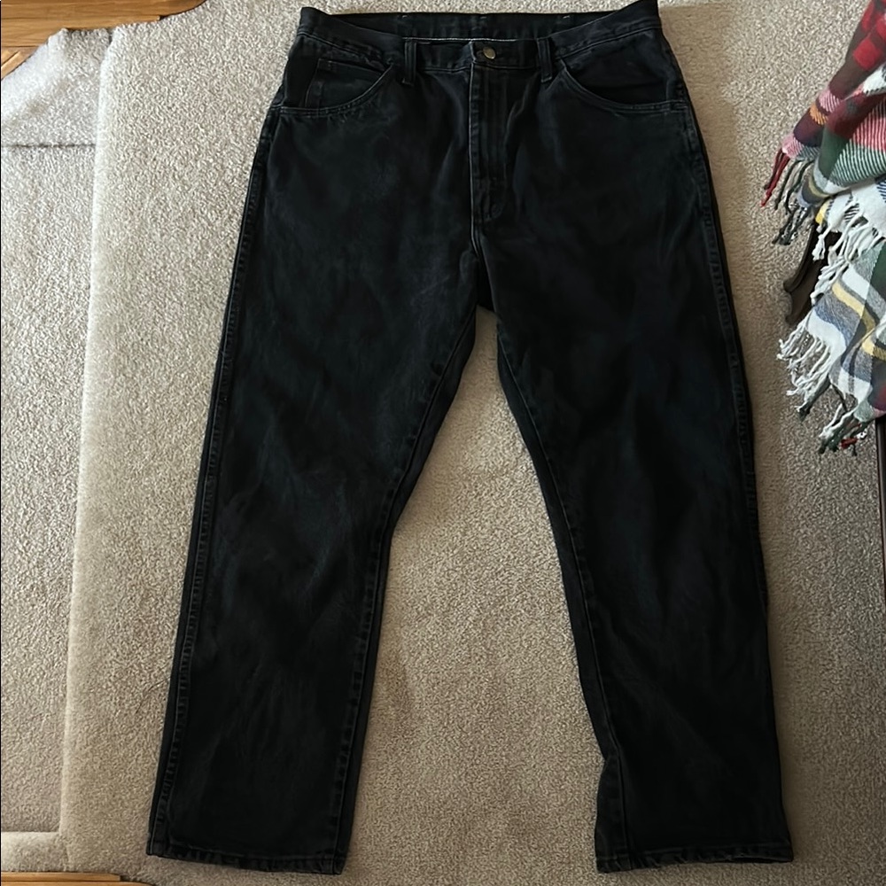 Classic Black Denim Jeans
